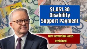 $1,051.30 Disability Support Payment