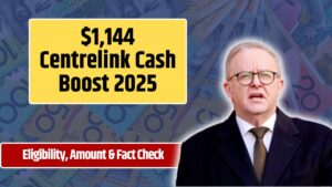 $1,144 Centrelink Cash Boost 2025