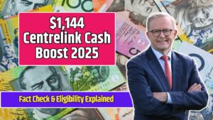 $1,144 Centrelink Cash Boost 2025