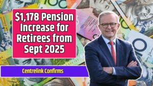 $1,178 Pension Increase for Retirees from Sept 2025