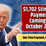 $1,702 Stimulus Payment Coming in October 2025