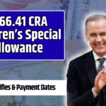 $666.41 CRA Children’s Special Allowance