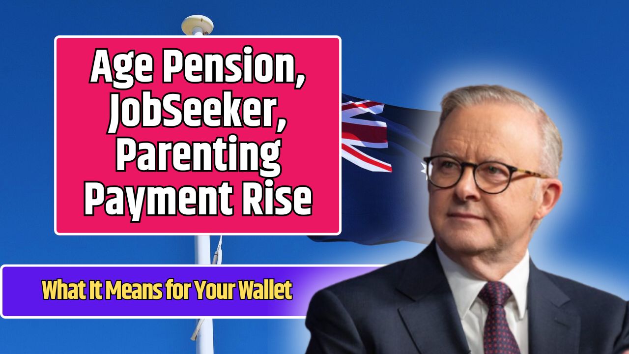 Age Pension, JobSeeker, Parenting Payment Rise