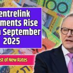 Centrelink Payments Rise from September 2025