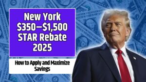 New York $350–$1,500 STAR Rebate 2025