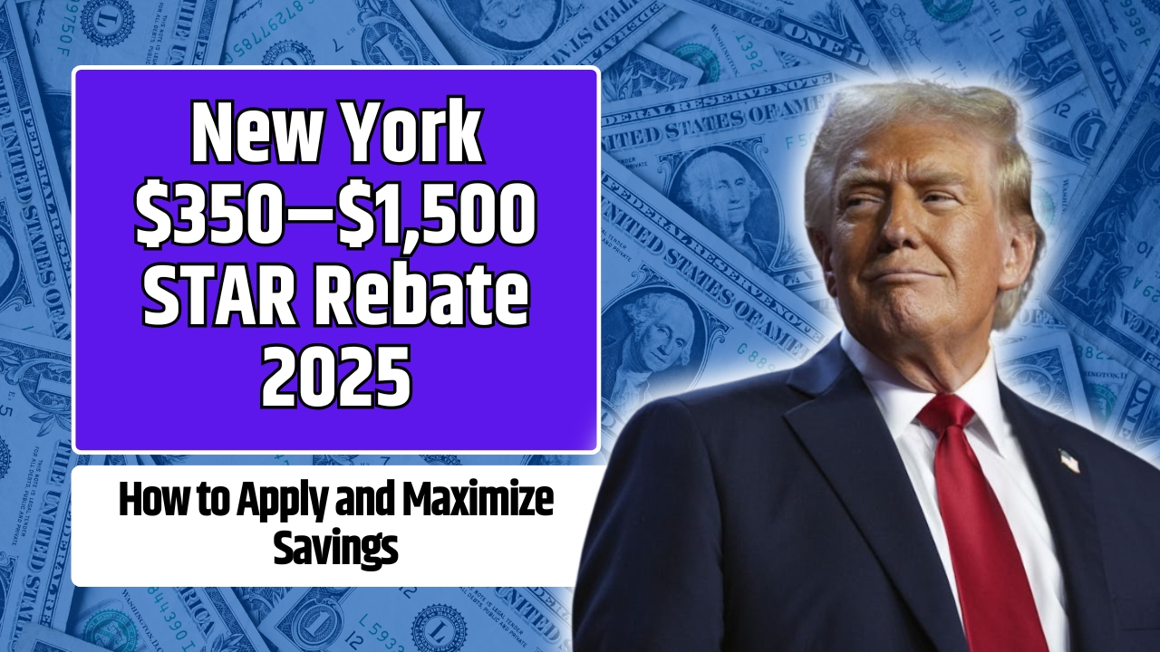 New York $350–$1,500 STAR Rebate 2025