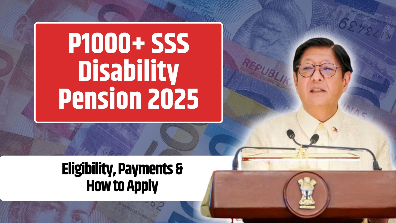 P1000+ SSS Disability Pension 2025