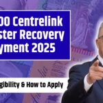 $1,000 Centrelink Disaster Recovery Payment 2025