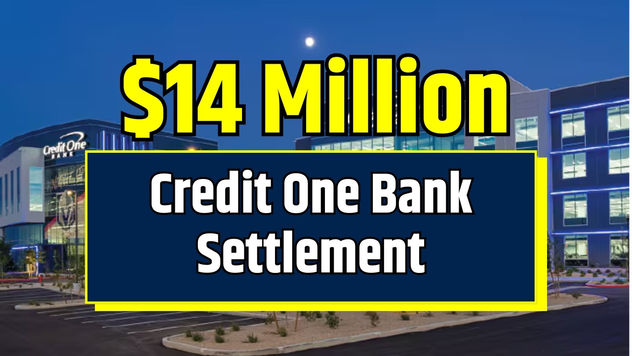$14 Million Credit One Bank Settlement
