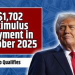 $1,702 Stimulus Payment in October 2025