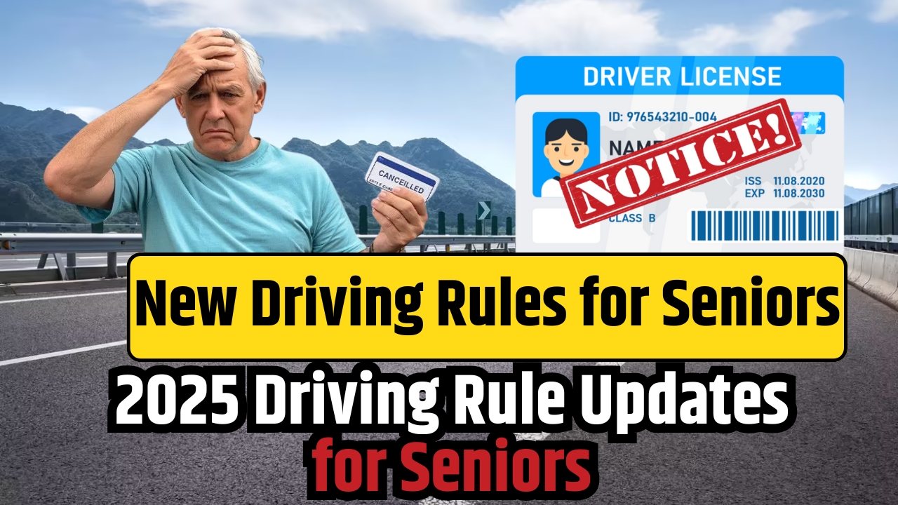 2025 Driving Rule Updates for Seniors