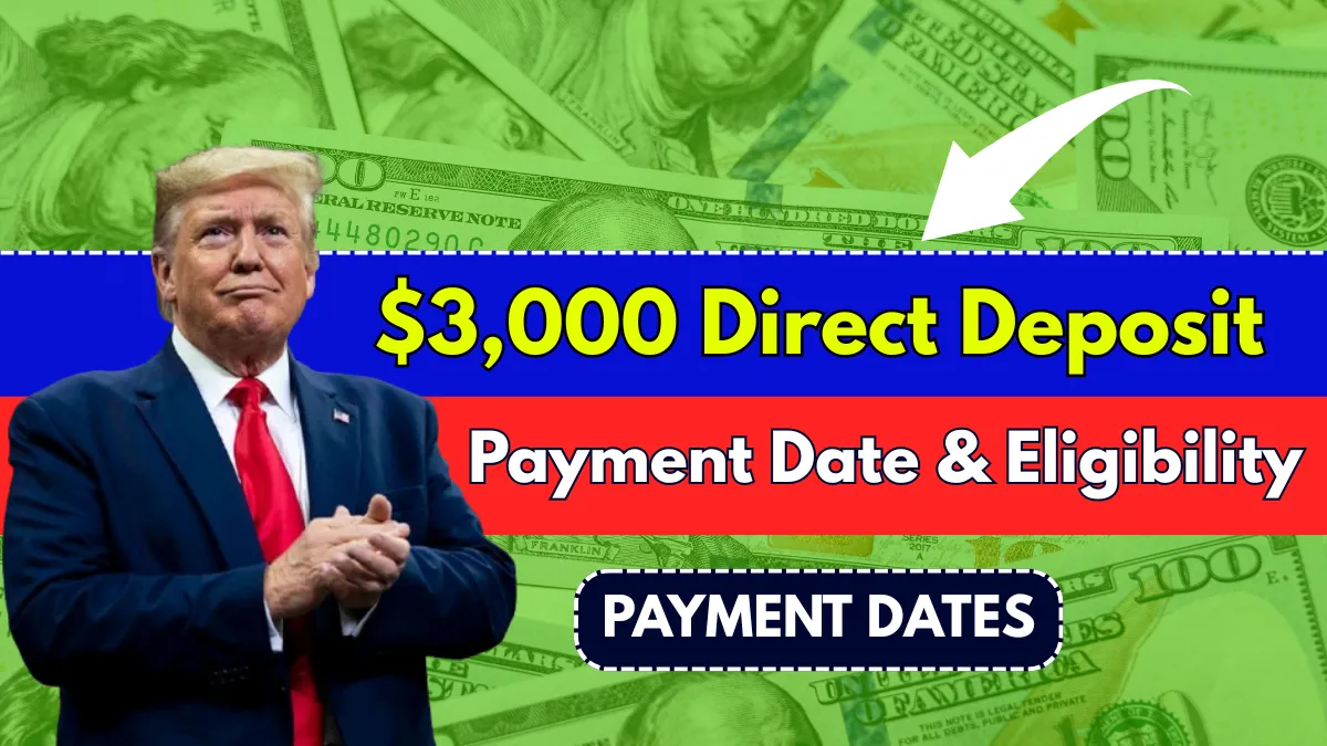 $3,000 Social Security Direct Deposit 2025