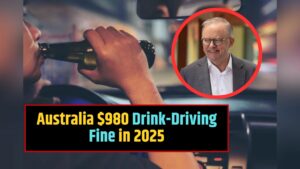 Australia $980 Drink-Driving Fine in 2025