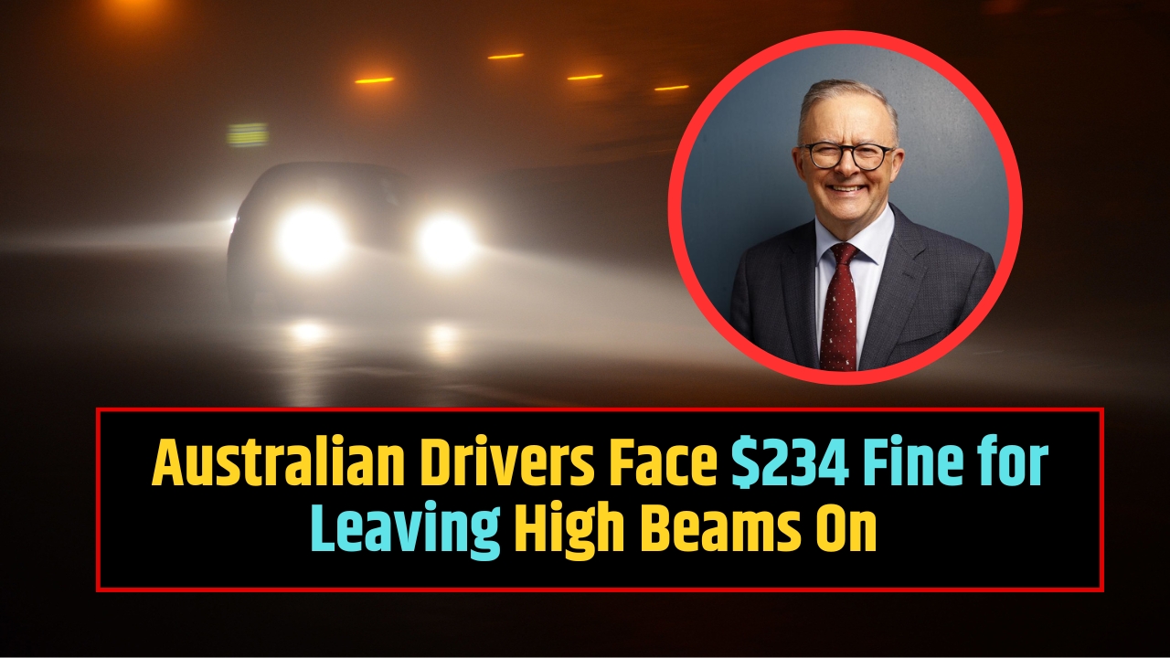 Australian Drivers Face $234 Fine for Leaving High Beams On