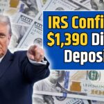 IRS Confirms $1,390 Direct Deposit Payments Coming in October 2025