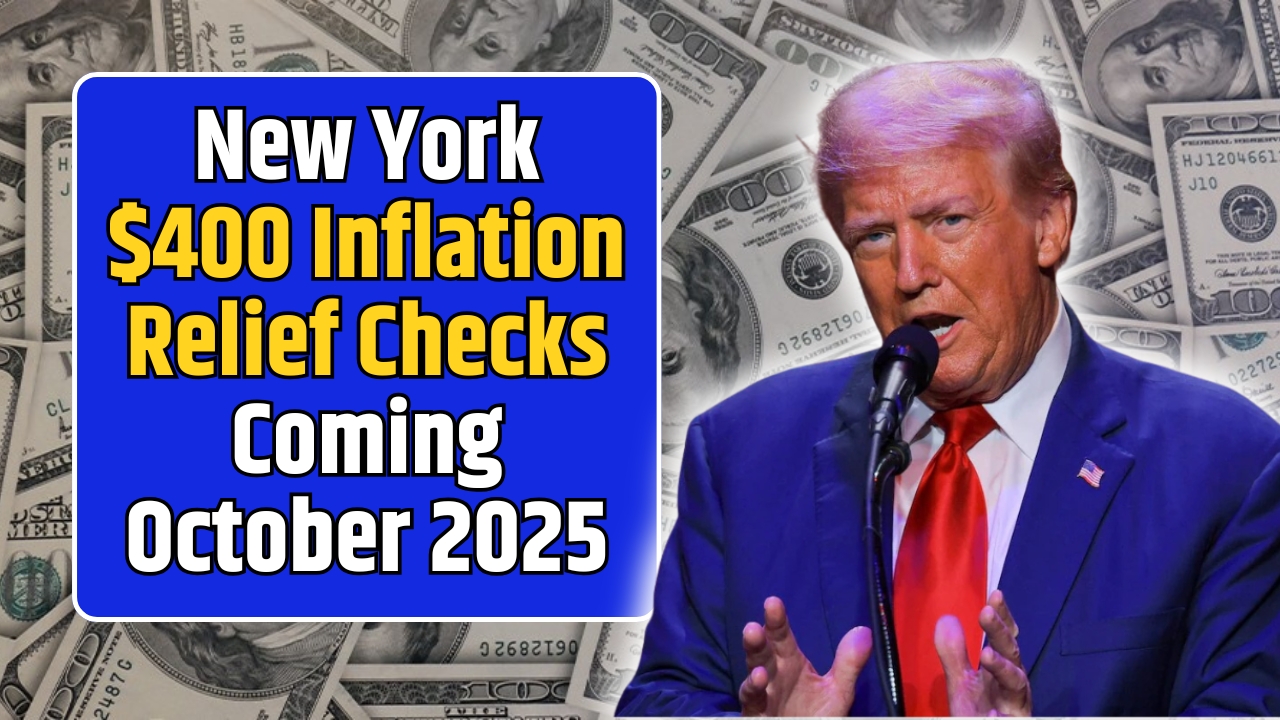 New York $400 Inflation Relief Checks Coming October 2025
