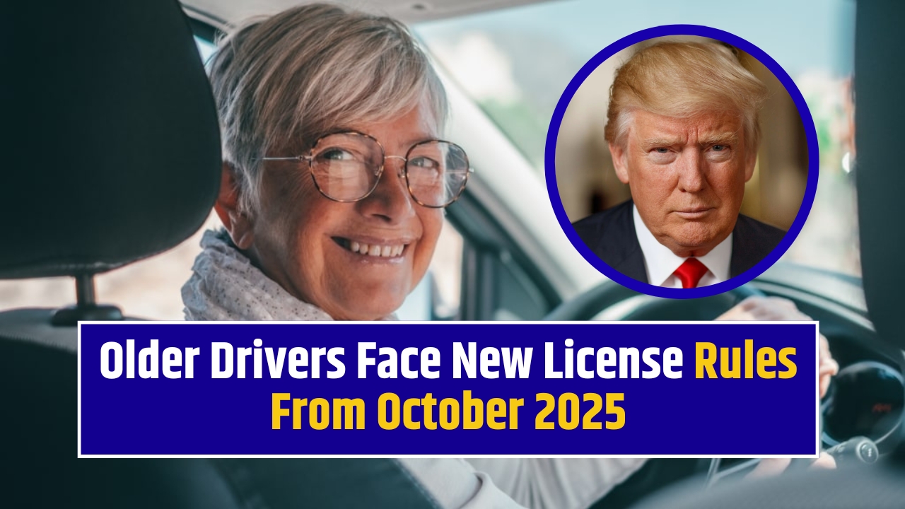 Older Drivers Face New License Rules From October 2025