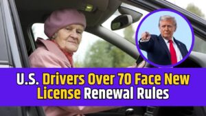 U.S. Drivers Over 70 Face New License Renewal Rules